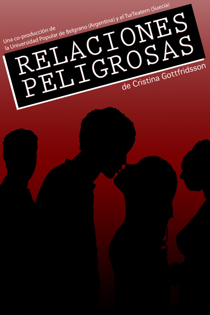 Flyer of Relaciones Peligrosas - front cover.