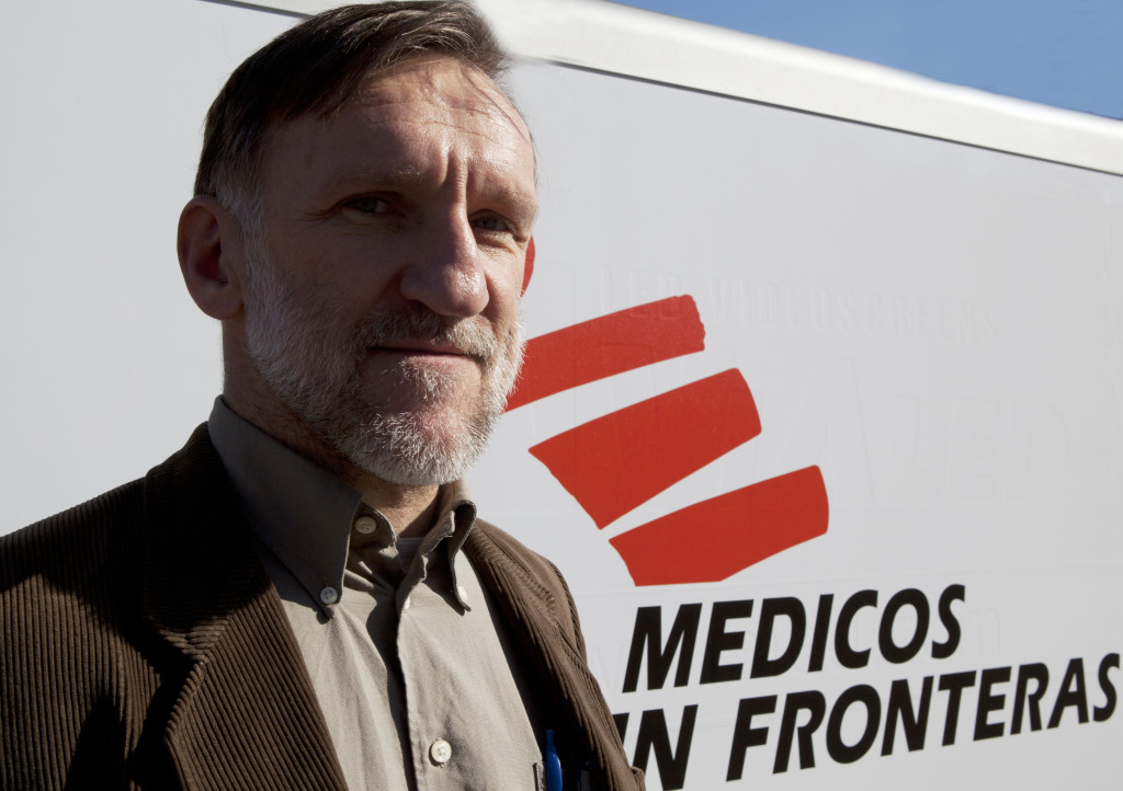 Dr. José Antonio Bastos, President of Médicos Sin Fronteras — España. © MSF