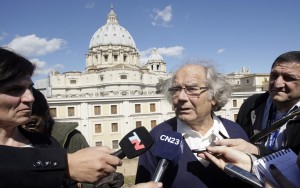 Adolfo Pérez Esquivel, pictured at the Vatican last year.