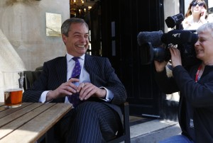 UK Independence Party (UKIP) leader Nigel Farage