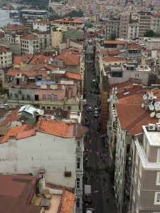 A street in Istanbul this week.