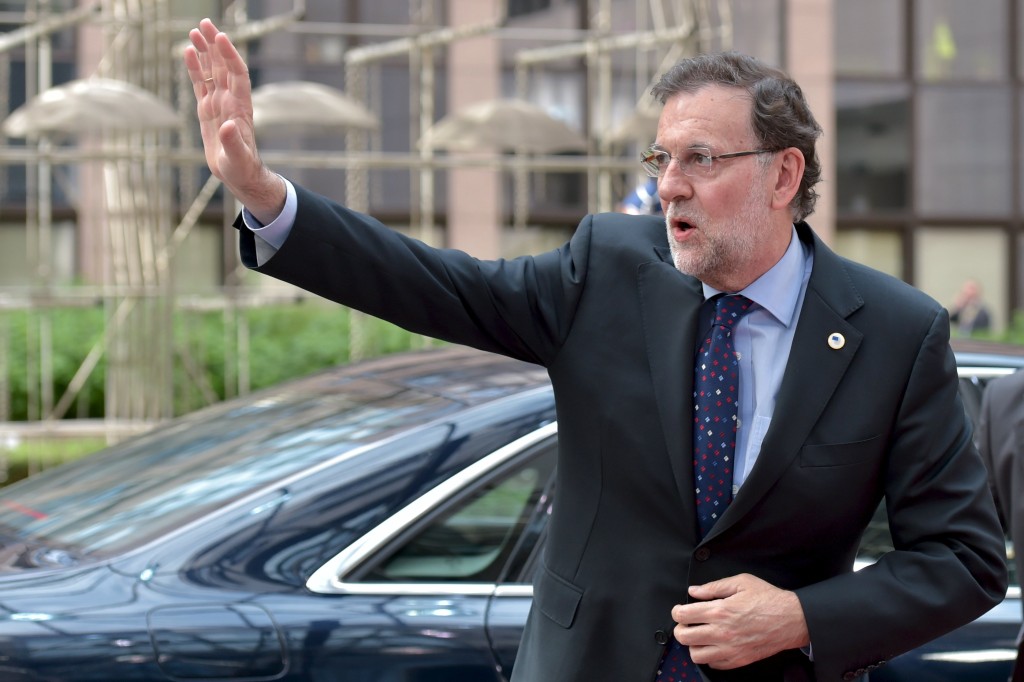 Spain's Prime Minister Mariano Rajoy.